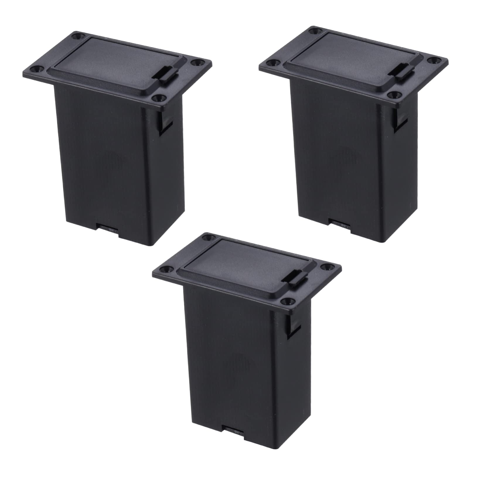 Toyvian Battery Compartment for Active Guitar Bass 9v Pickup Battery Box Durable Fits Ktv Bar Use