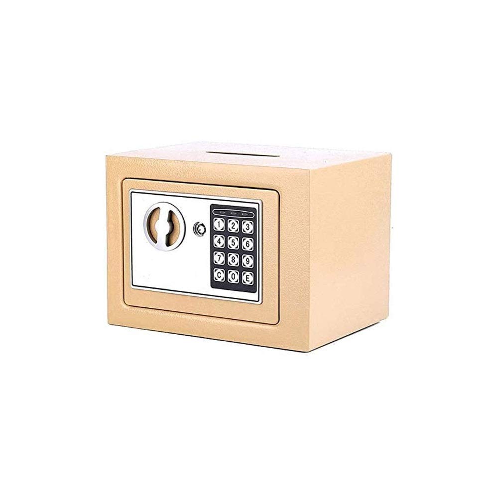 LKNJLL Money Banks for Kids Electronic Password Piggy Bank Mini ATM Cash Coin Money Box Children Bir