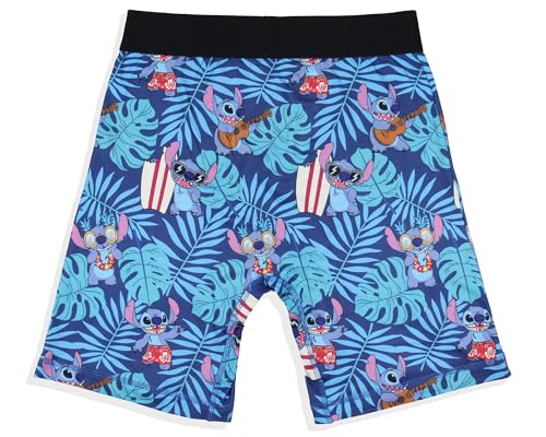 Disney Men's Lilo And Stitch Ukulele And Surf Boxers Boxer Briefs Underwear For Adults3