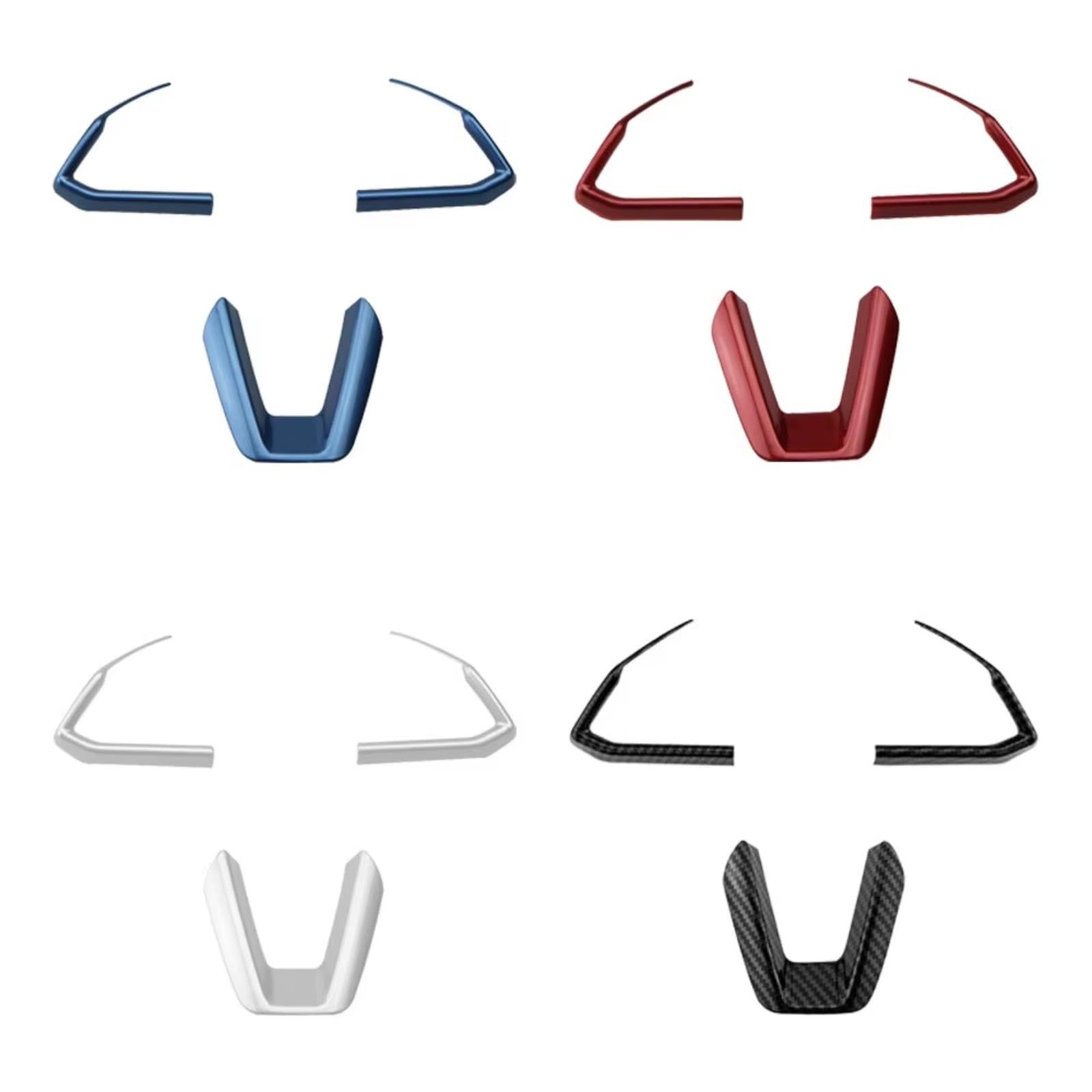 Adesivi Per Pulsanti Auto Per Mazda 3 6 Per ATENZA CX3 CX5 CX8 CX9 | Per 2017 2018 2019 3 Pezzi/set Adesivi Per Auto Con Rivestimento Dei Pulsanti Sul Volante(White)