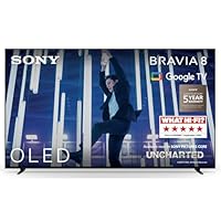 Sony BRAVIA 8 OLED, K55XR80, 55 Inch 4K HDR Google Smart TV, Gaming Features for PlayStation 5 and IMAX Enhanced, Dolby Vision Atmos, Chromecast, Apple AirPlay, 120Hz, 5 Year Warranty