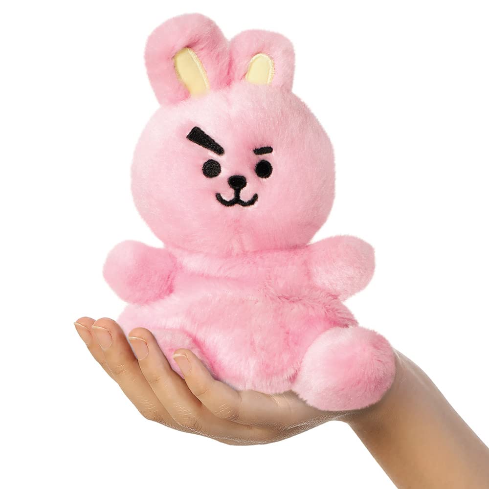 Aurora World - Aurora, 61510, BT21 Cooky Palm Pal, 13cm, ekologiczny plusz, różowy, różowy