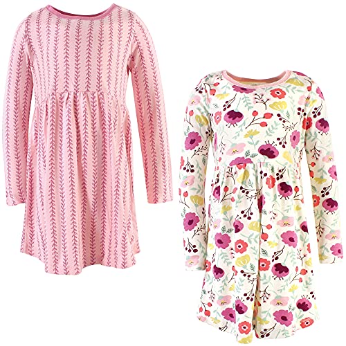 Image of Touched by Nature Girls, Toddler, Baby and Womens Organic Cotton Short-Sleeve and Long-Sleeve Dresses