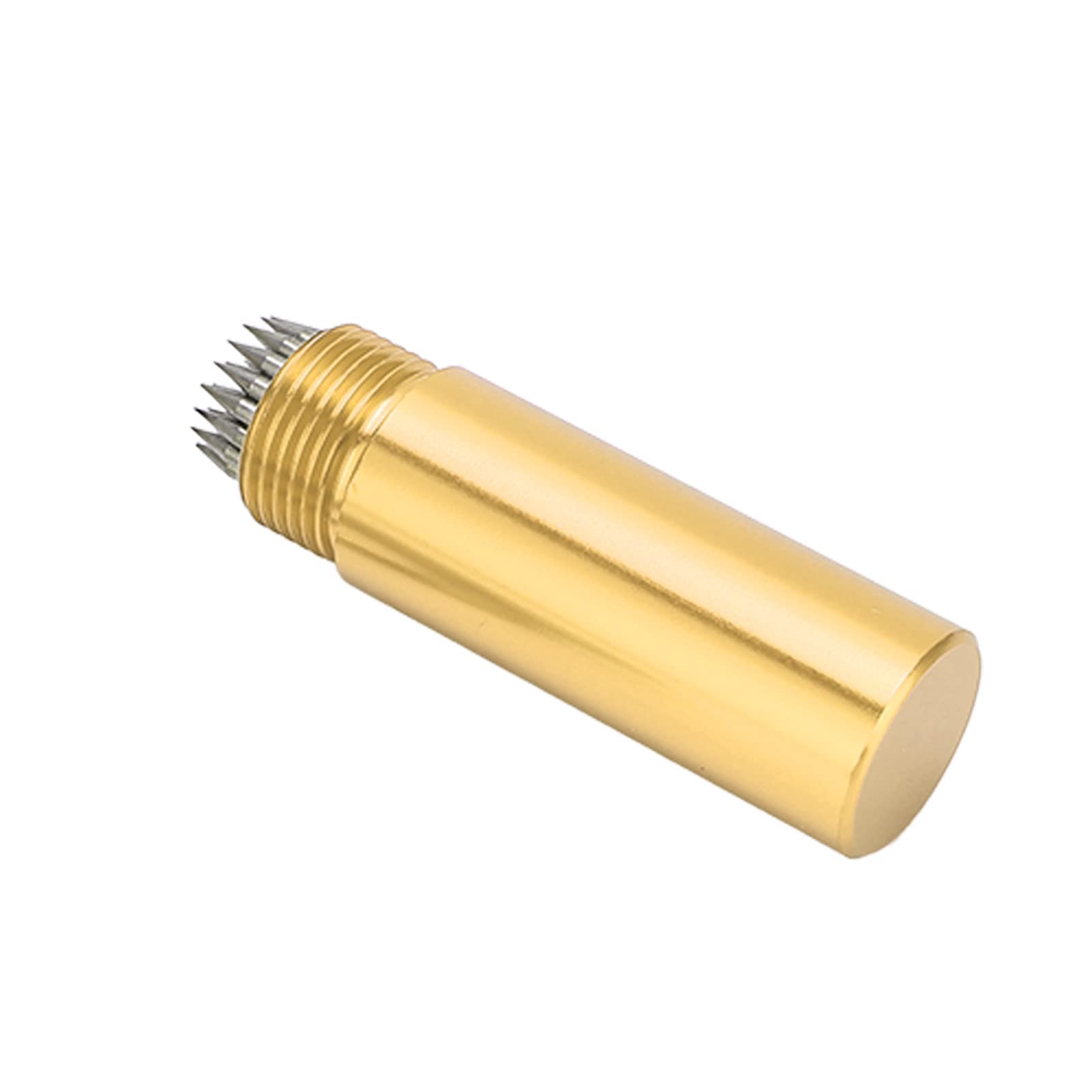 SPYMINNPOO Billiard Cue Tip Stick Shaper, Billiard Snooker Pool Cue Tip Shaper Pricking Pin Grinding Repair Tool with Keychain Billiard and Pool Accessories (Gold) Competitive Sports