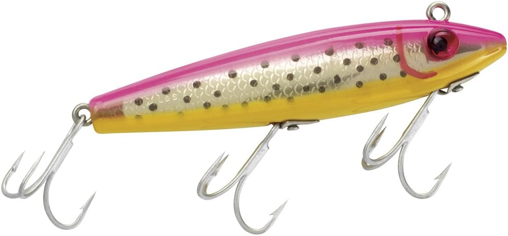 Mirrolure TTR-704 Spot Trout Sink Twch Ht Pk Bk/YEL/Silver 3 5/8in 1/2oz