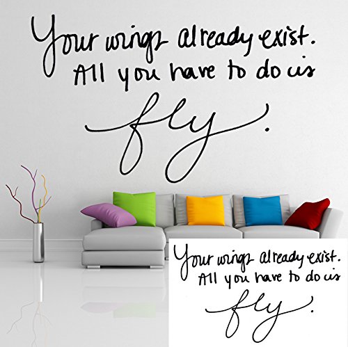 (200 x 200 cm) Carcasa de letras de vinilo adhesivo decorativo para pared con texto en inglés/Memorial Signature lámina de decoración de pegatina/DIY de tela diseño de raquetas de + incluye figura decorativa y calcomanías para regalo al azar