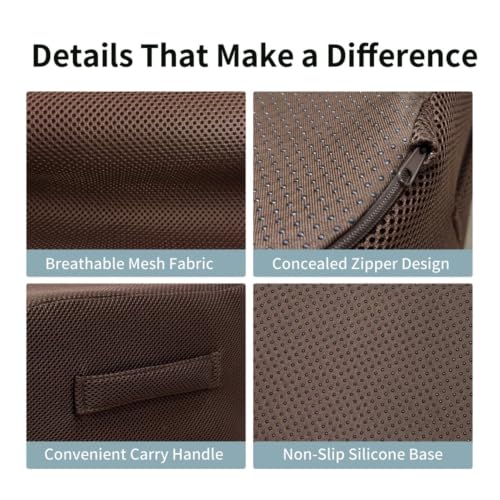 Coussin auto mémoire de forme extra épais soulagement sciatique