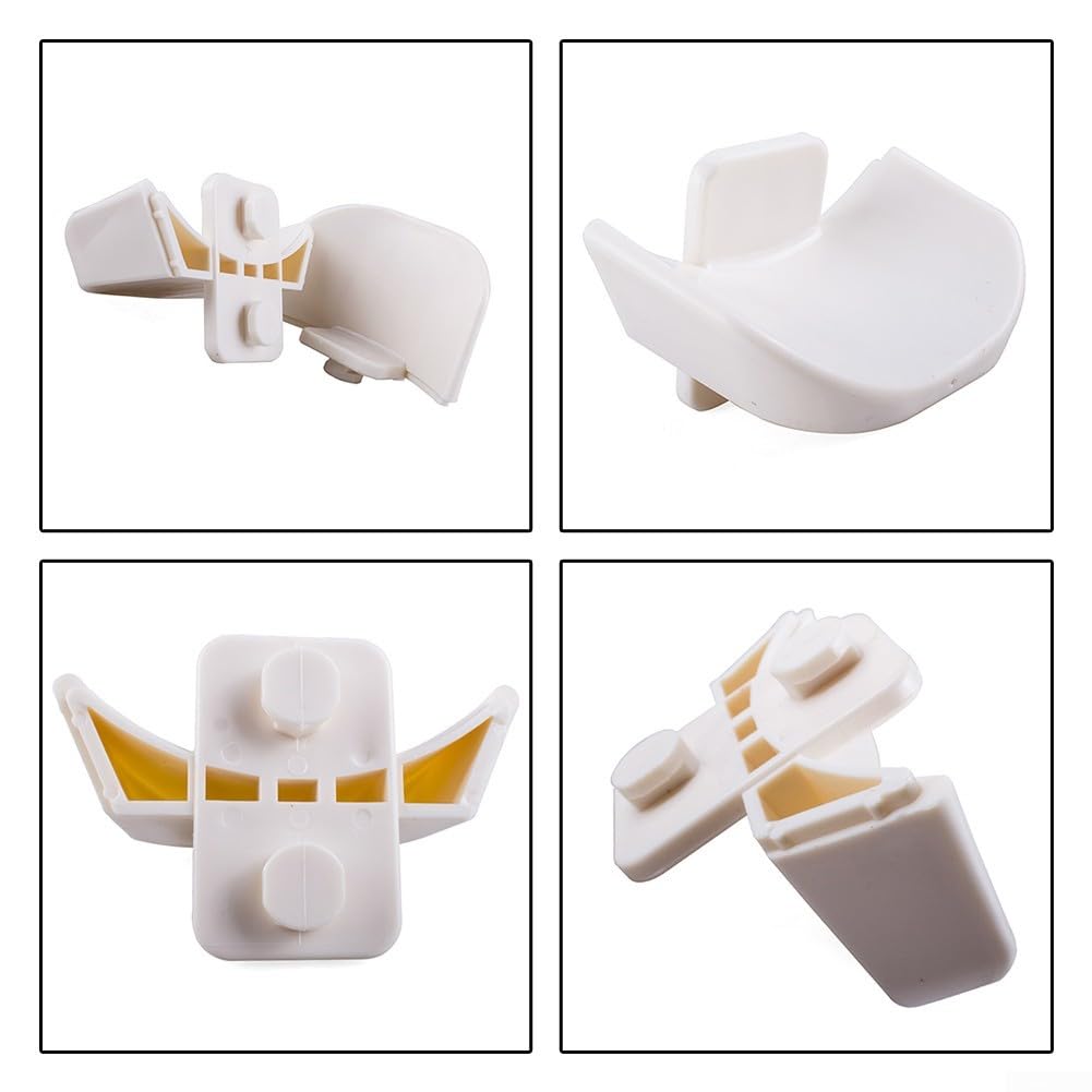 Lot de 2 supports de mât d'obstacles d'équitation pour saut de cheval en plastique compatible avec les supports de saut standard pour l'entraînement