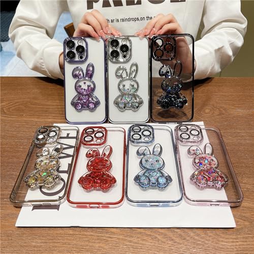 Étui à paillettes rouges iPhone 13 pour illuminer vos soirées et sorties chic - 2