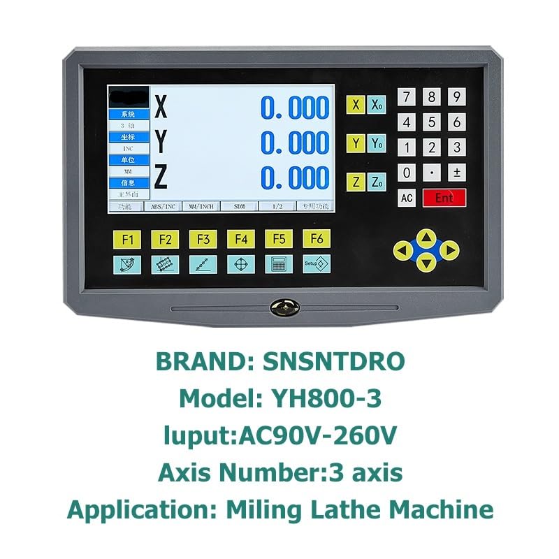 Kit Escala Lineal LCD 3 Ejes Digital ROROLL miniatura 5