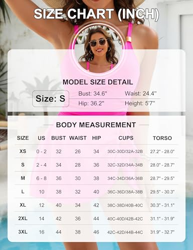 Blooming Jelly Womens Tummy Control Swimsuits One Piece Swim Suits Modest Slimming 2026 Swim Dresses (XL, Sky Blue)