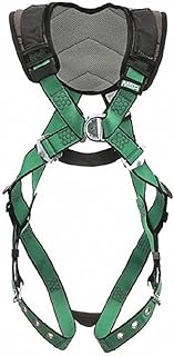 MSA 10206090 Fall Protection Harness,XL,Tongue Buckle