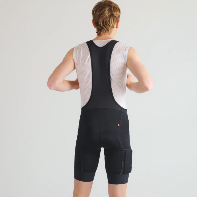 GripGrab Cuissard Vélo Homme PACR à Bretelles - Rembourré Gel Pour Route Et VTT - Confort Longues Distances