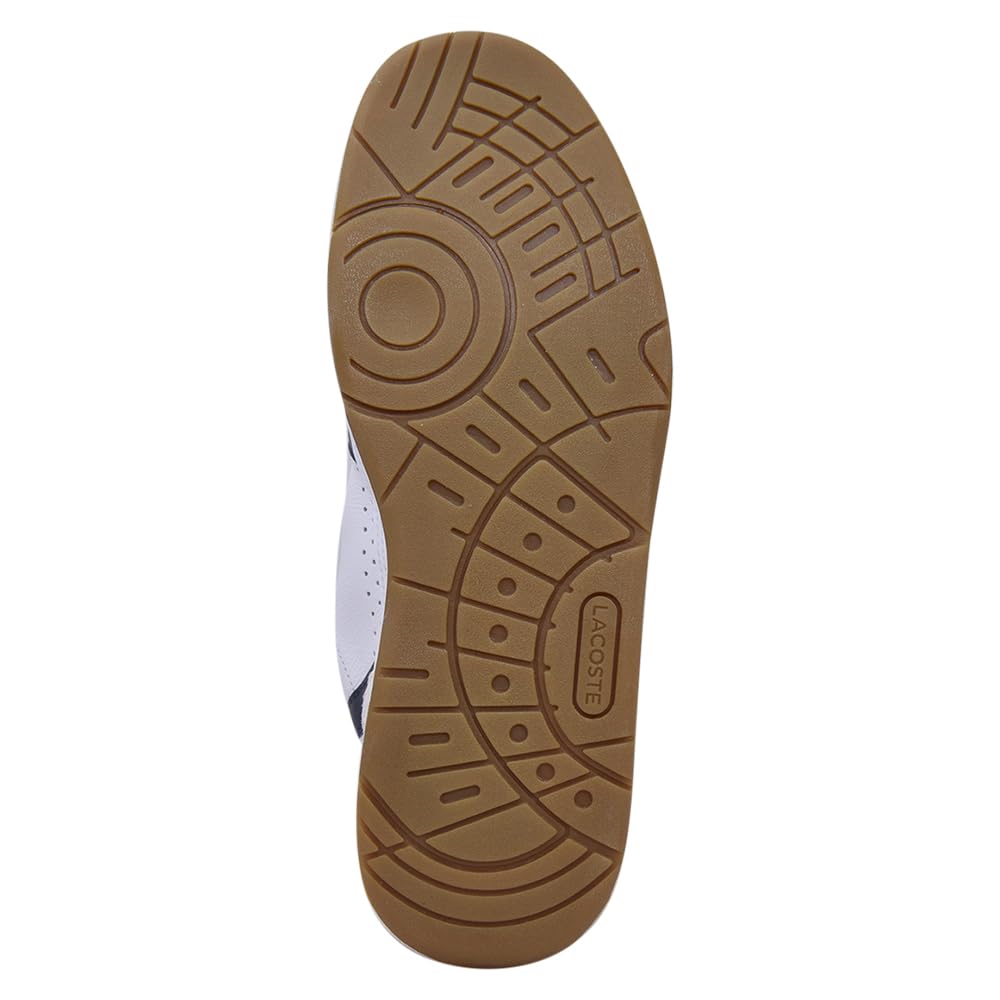 Lacoste Men's T Clip Multicolor Leather & Suede Sneaker