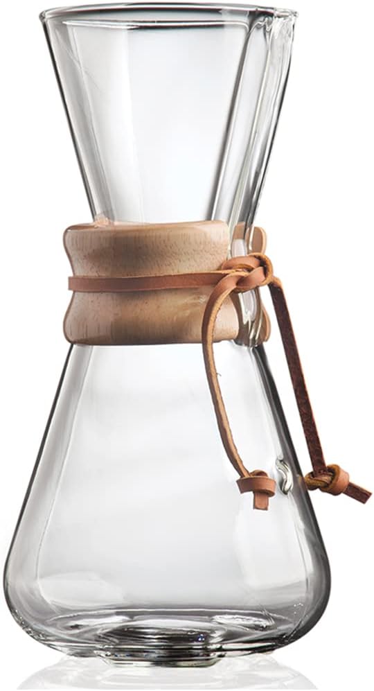 Chemex 1-3 Cup Wood Neck Coffee Maker