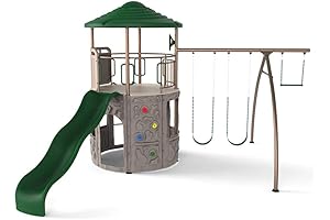 Lifetime Adventure Tower Swing Set - Invest In Countless Hours Of Adventure For Your Kids
