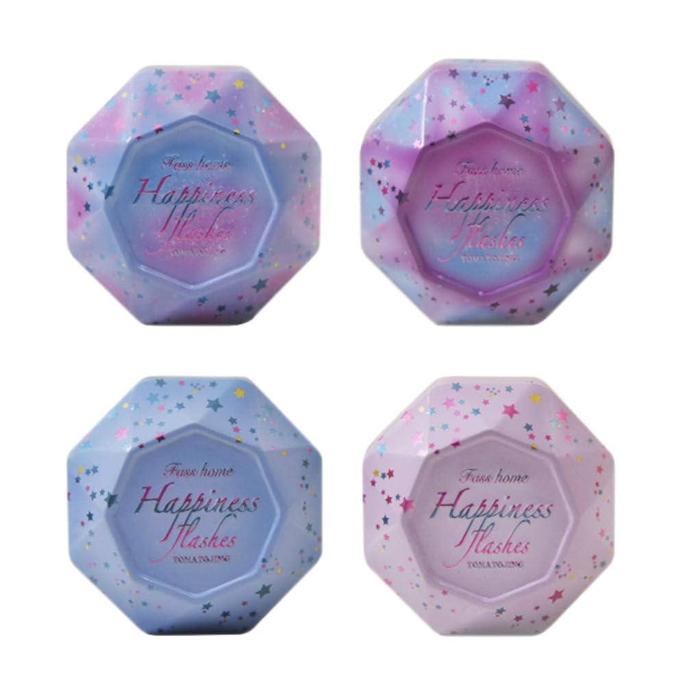TooGet 4PCS Elegant Metal Tinplate Empty Tins, Tinplate Box with Lid for Candies, Tea, Jewelry Storage Case, Dry Storage and Gifts