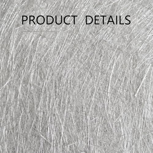 Image of Fiberglass Chopped Strand Mat Cloth, 10 Yards X 50'' Fiberglass Mat, 1oz, Suit for Molding Automotive Boats Surfaces and Reinforces Repairs (1, 10 Yards X 50'',1oz)