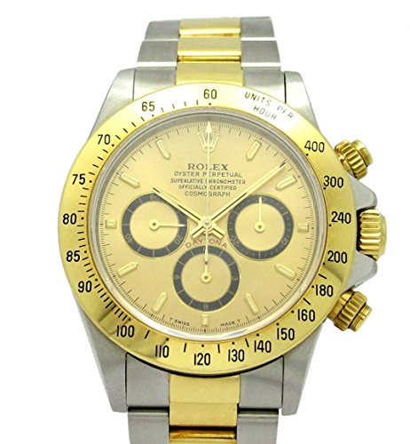 [ロレックス]ROLEX ”エル・プリ”搭載 ”逆6” デイトナ Ref-16523 K18YGxSS X番（1991年製） メンズ 腕時計 【中古】 メンズ 腕時計 【中古】