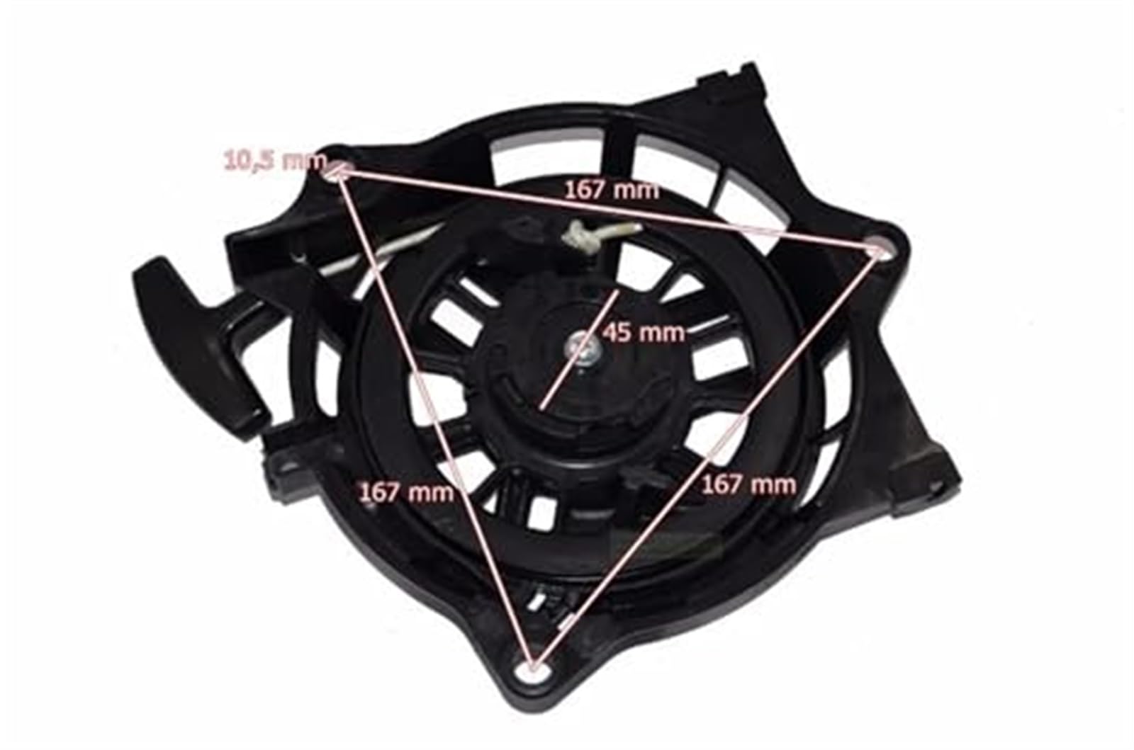 Avviamento a strappo, for tosaerba a spinta con motore GCV135