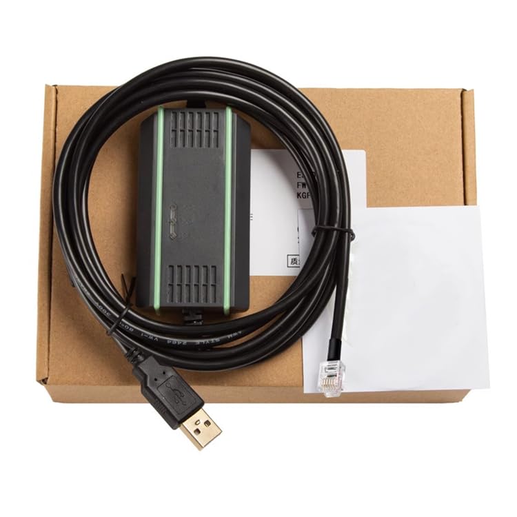 IC693CBL316 for CPE305 CPU35X PLC Programming Cable Data Download Cable High-Speed Electromagnetic Isolation Model FT232RL Chip Gold-Plated Plug 3 Meter