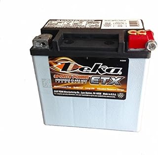 Deka Power Sports ETX14L Battery