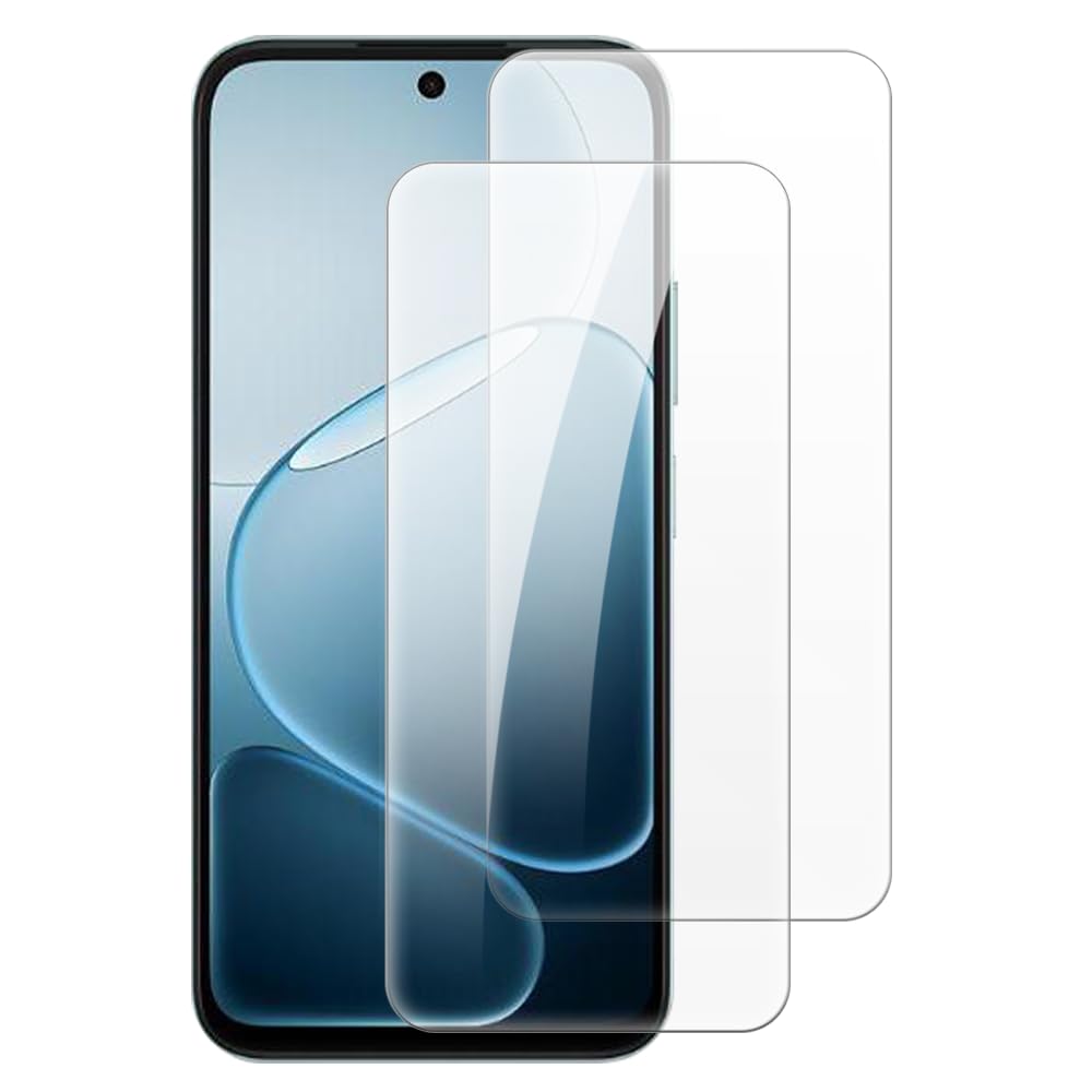 [2 Pack] Tempered Glass Screen Protector Compatible with OPPO A6X 5G CPH2783 (6.75 Inch), HD Clear Anti-Scratch Bubble-Free Case Friendly