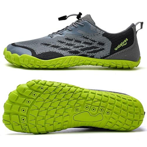 Image of WateLves Water Shoes Men Women Beach Barefoot Aqua Socks Breathable Wide Swim Outdoor Walking Anti Slip Pool Shoes for Hiking Kayaking Diving Surfing