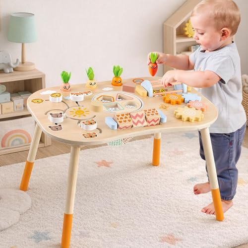 Mesa de actividades infantil y centro de aprendizaje temprano interactivo 2