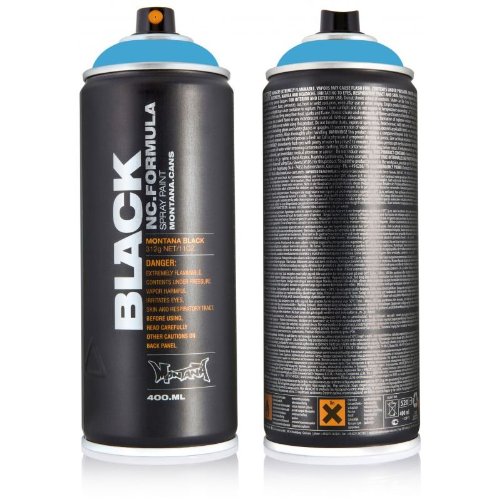 Montana BLACK 400ml 6er Main Set I – 6 beliebte Farbdosen im Sparpack (6x 400ml)