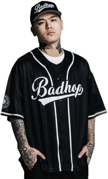 badhop ベースボールシャツ