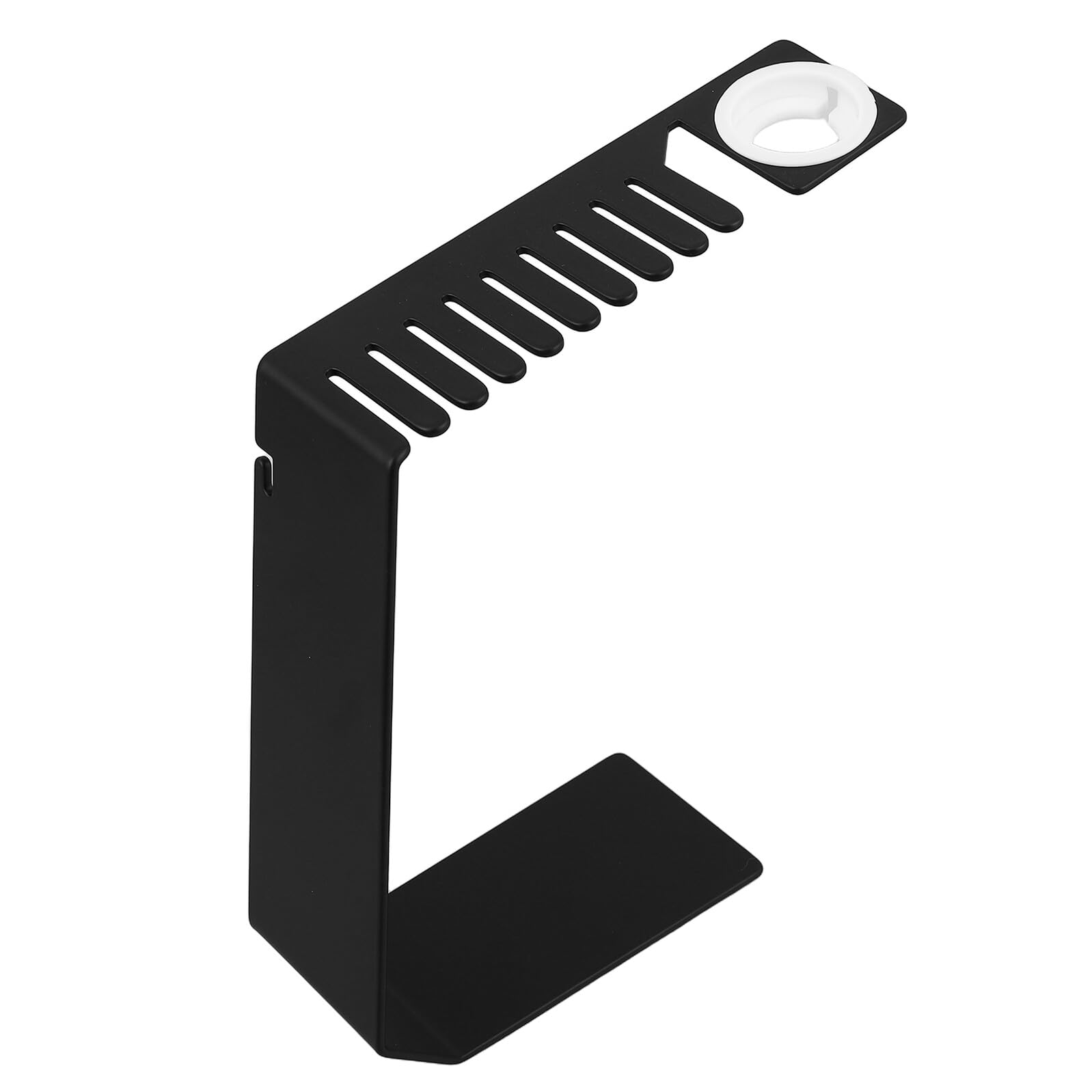4 Pièces Support de Chargeur Montre Connectée avec Rangement Bracelet Intégré Base Stable Antichute Station de Charge Multifonction pour Bureau Accessoire Noir Compact et Organisé