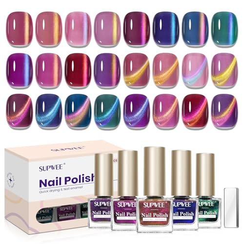 Cat Eye Magnetic Nail Polish Set