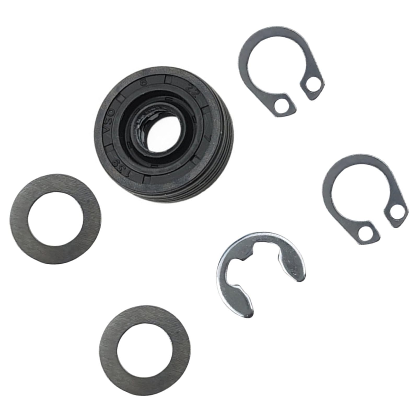 Kaeltsyn 6Pcs Bread Machine Accessories Maintenance Parts Seal Rings Oil Rubber Accessories Maker Bearing