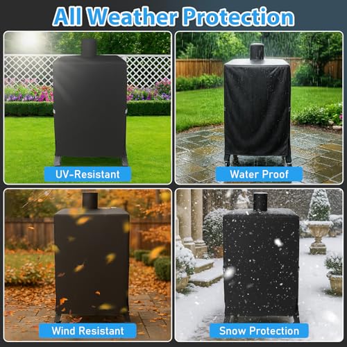 Image of Utheer Smoker Cover for Pit Boss Vertical Smoker, 600D Waterproof