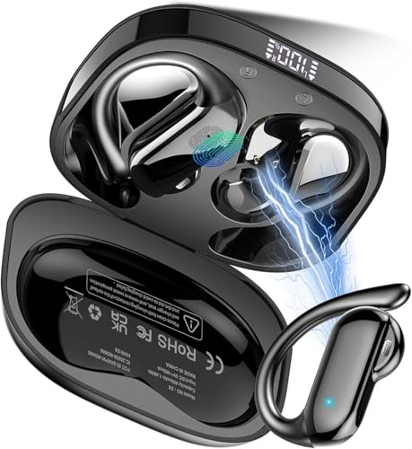 DUSONLAP Open Ear Earbuds, Bluetooth 5.4 Wireless Earbuds