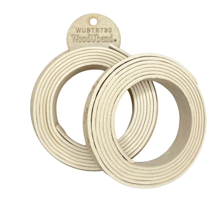 Moldura griega flexible WoodUBend TR730 pack de dos adornos decorativos para muebles