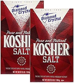 Diamond Crystal Kosher Salt, 3 lbs (Pack of 2)