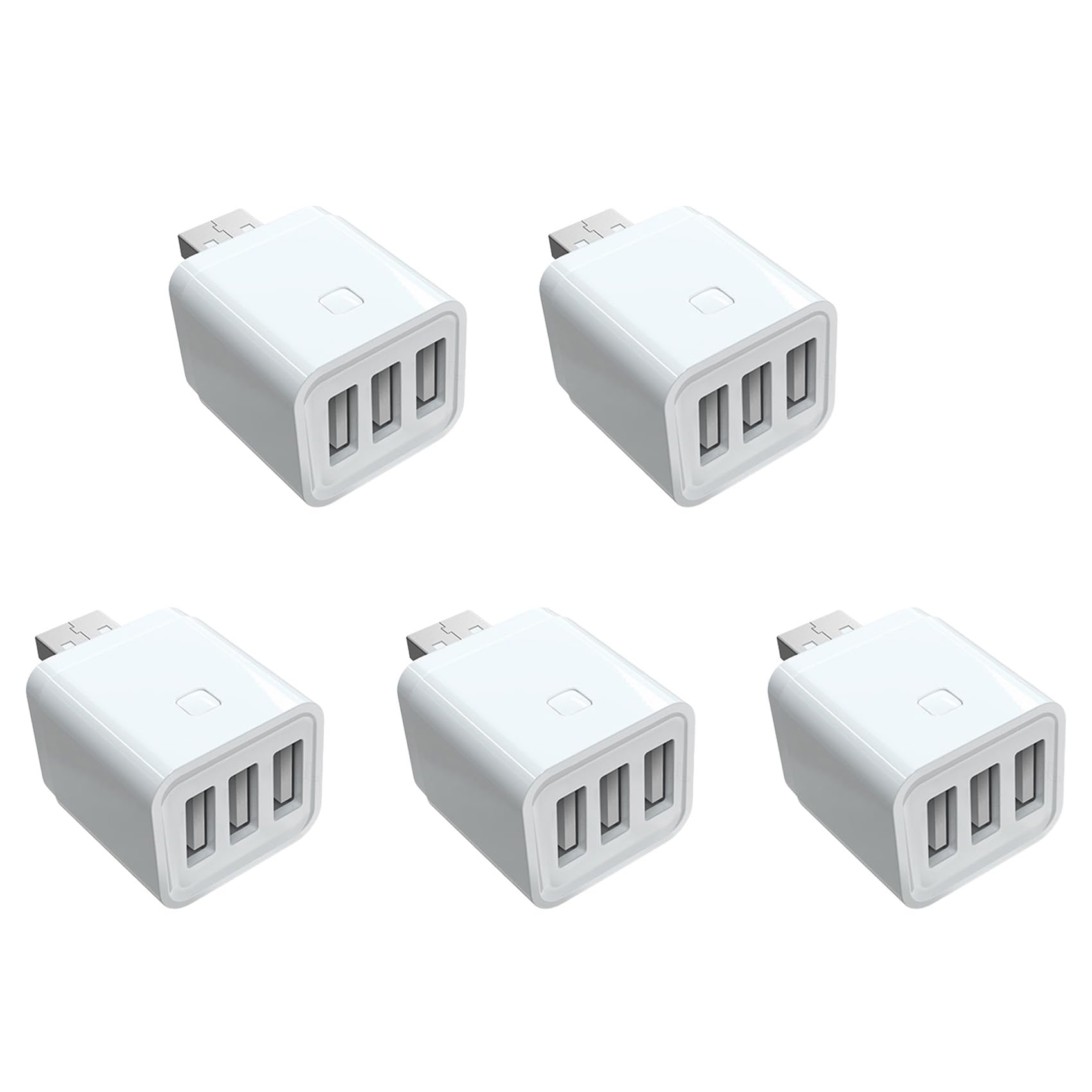 5X Tuya Zigbee 3 Adaptador USB Interruptor 5V Mini Adaptador de Corriente USB Control de Vida Inteligente A Través de Yandex