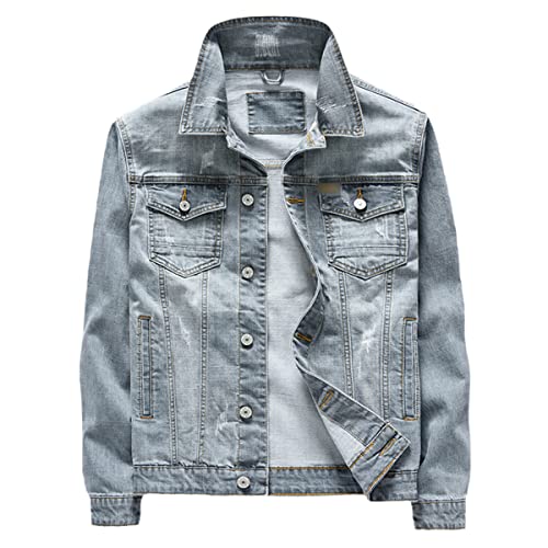 Veste en jean homme mi-saison idéale pour le confort du printemps