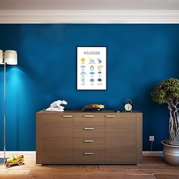 Amazon.com: Weather Poster - Educational Chart To Learn