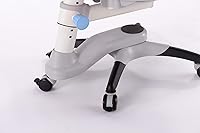 Vista 6 de ApexDesk Little Soleil DX Series - Silla infantil con altura ajustable color azul