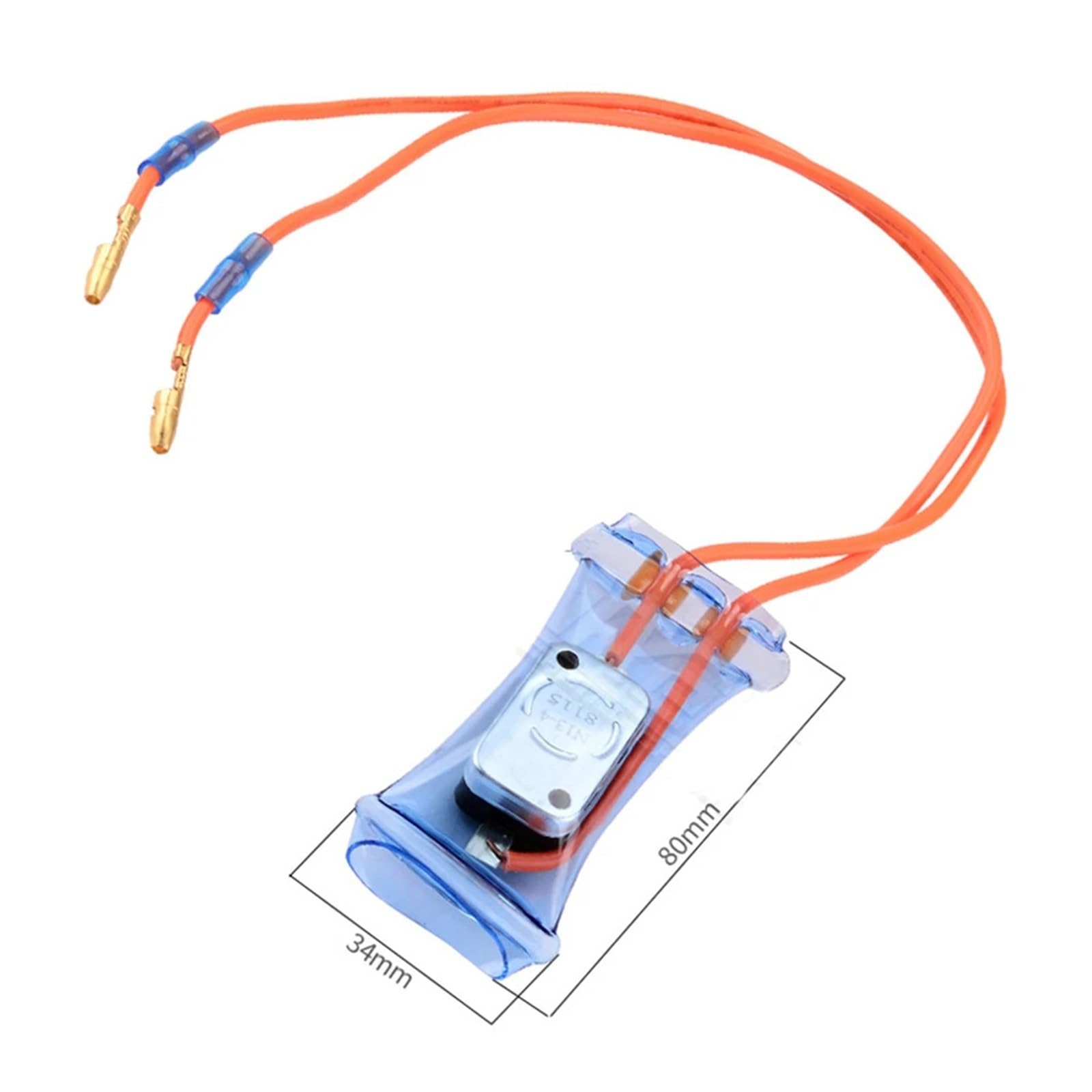 Termostato Di Sbrinamento For Frigorifero Termostato Di Sbrinamento Bimetallico Di Ricambio For Frigorifero A 2 Fili (N13-4) Gradi Grandi Elettrodomestici