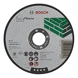 Grosor mm: 2,5 Bosch 2 608 600 385 - Disco de corte recto Expert for Stone - C 24 R BF, 125 mm, 2,5 mm (pack de 1)