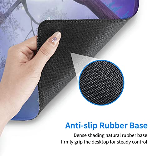 Tapis de souris antidérapant grand format avec surface de précision pour le jeu - 6