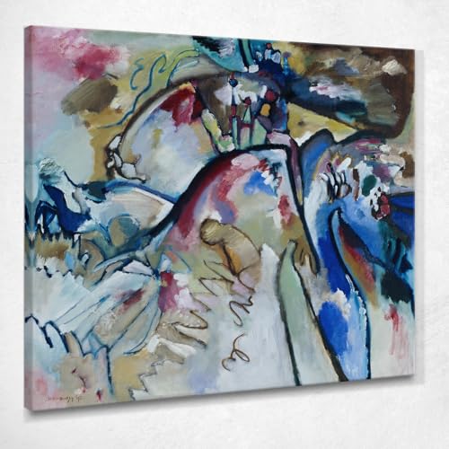 Kandinsky Improvisation 21A œuvre wk84 pour exprimer vos émotions en couleur