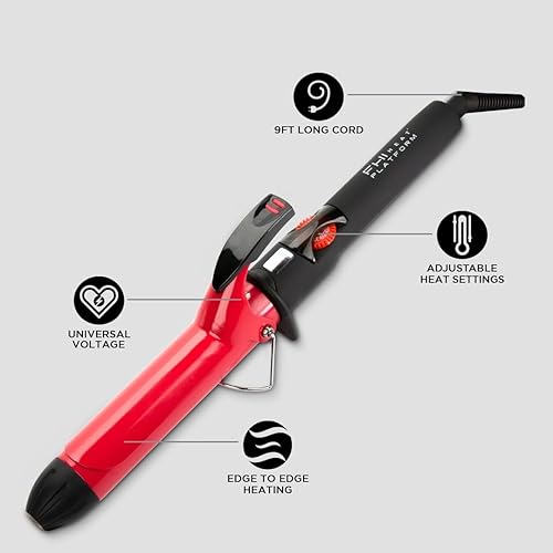 Miniatura 3 de FHI HEAT Plataforma Tourmaline Pro Rizador con controles de temperatura ajustables