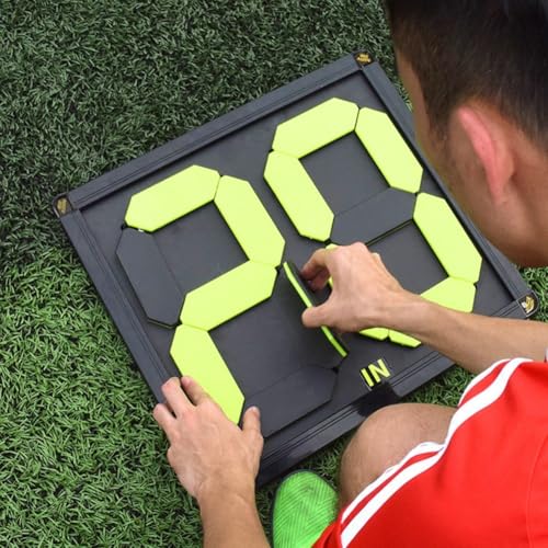 Tablero Manual de Sustitución para Fútbol con Números Reversibles miniatura 5