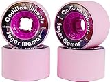  Cadillac Cruiser Ruedas Wheels Longboard Sugar Mamas Berry 66mm - 79a (Set 4)