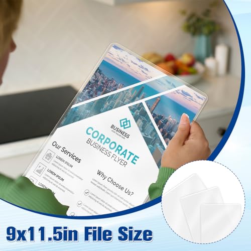 Image of 150 Pack 7 mil Thermal Laminating Pouches Fits Letter Size 8.5 x 11 in Laminating Sheets Thick Clear Plastic Paper Laminator Sheets File Laminator Pouches 9x11.5inches